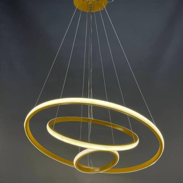 Люстра підвісна LED 011/3 Золото