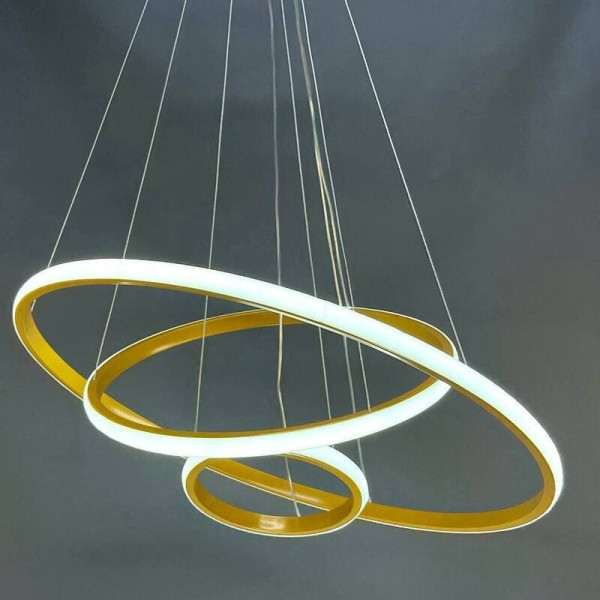 Люстра підвісна LED 011/3 Золото