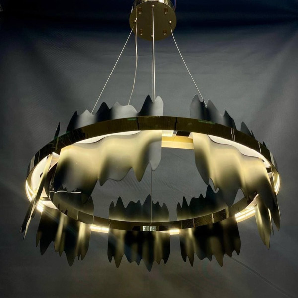 Люстра підвісна LED 0005 Чорна