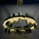 Люстра підвісна LED 0005 Чорна
