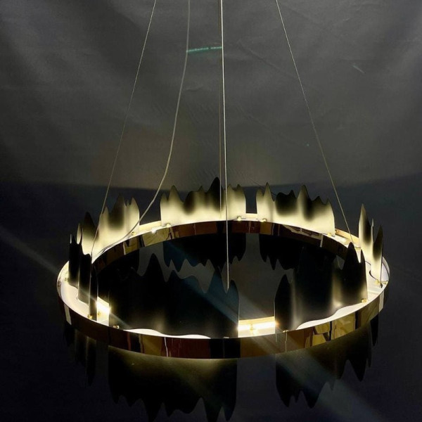 Люстра підвісна LED 0005 Чорна
