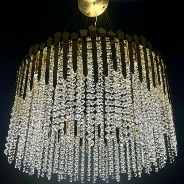 Люстра кришталева 6239/600 Золото