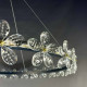 Люстра підвісна LED 2300/600  Чорна