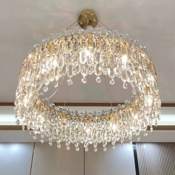 Люстра кришталева 2621/800 Золото