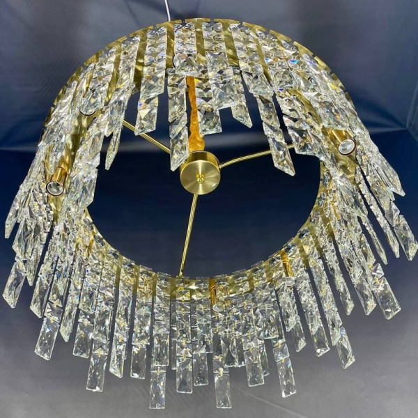 Люстра кришталева 5408/600 Золото