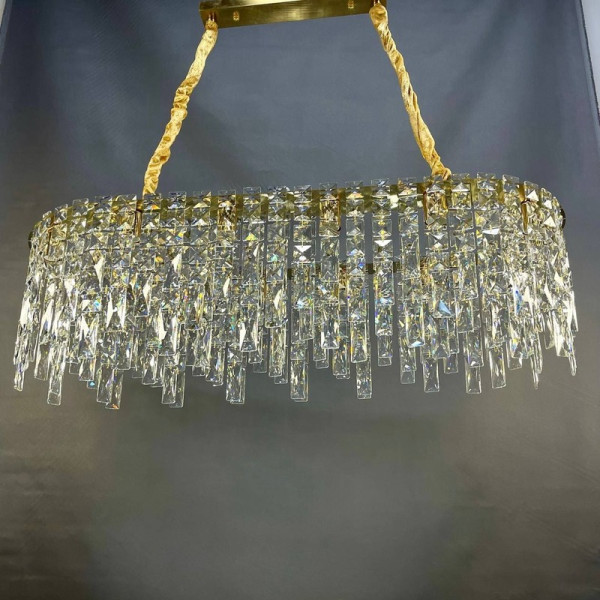Люстра кришталева 5408/1000 Золото