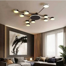 Люстра потолочная LED 2193/10 Чёрная