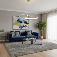 Люстра підвісна LED ER002-GD-500 Золото