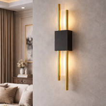Бра LED ER2482 Золото-черная