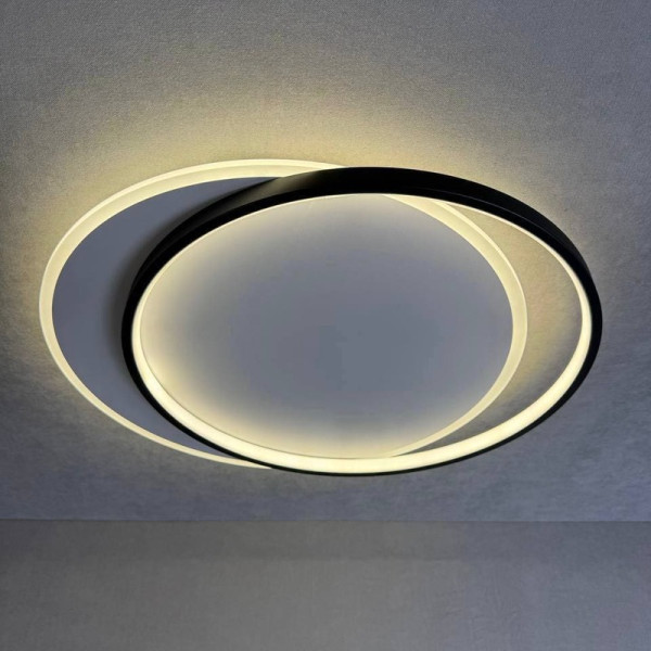 Люстра стельова LED ВН2073/500 Чорна