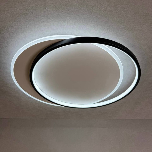 Люстра стельова LED ВН2073/500 Чорна
