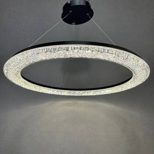 Люстра підвісна LED XL8039/600 Чорна