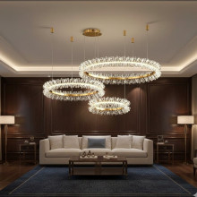 Люстра подвесная LED ML640/80/60/40 Золото