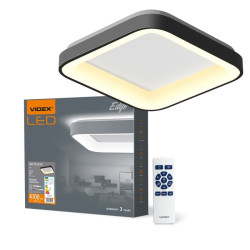 Люстра стельова LED VIDEX EDGE-SC-72W-BLACK (VLE-ESC-72B)