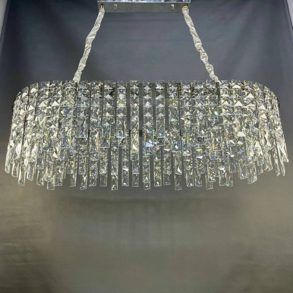 Люстра кришталева 5408/1000 Хром
